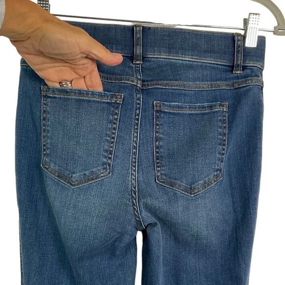 Spanx EveryWear Flare Jeans, size S/P, Vintage Indigo, Denim Cotton Blend, NWT - Picture 12 of 16